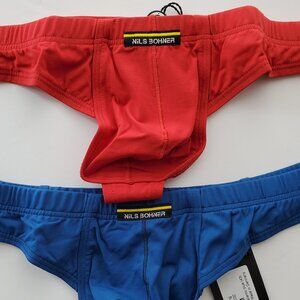 NILS BOHNER - Men's Thong Underwear -  Two Pairs - Medium - Made in Germany
